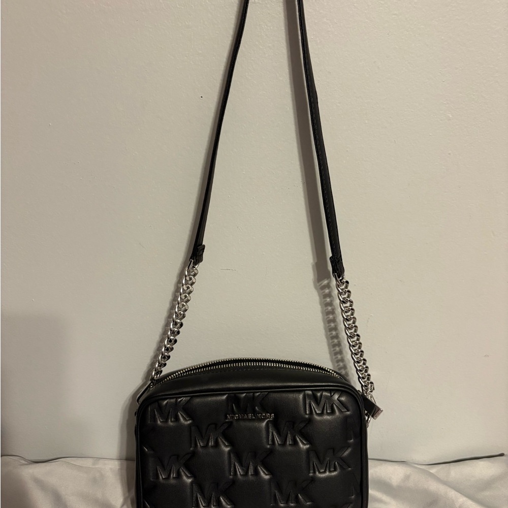 Michael Kors Black Shoulder/Crossbody Bag with detachable Chain Strap